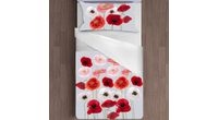 3D italské povlečení 100% bavlna Poppies