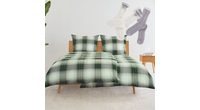 s.Oliver povlečení flanelové 6128 - partnerský set 2x140x200/70x90 cm + ponožky