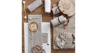 Vandyck uterák Home Petit Ligne White/Stone