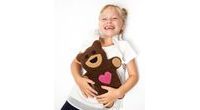 LESCHÍ Hřející polštářek Teddy 36x26cm hnědá