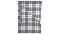 Pléd Mistral Home Flannel printed Navy check modrá 150x200 cm