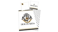 Obliečky Harry Potter Hogwarts so zlatou potlačou 140x200/70x90cm