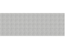 TODAY TERRA ROSA koberec 60x170 cm čierno-bielé štvorce
