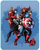 CTI Fleece dečka Avengers Challenge 110x140 cm