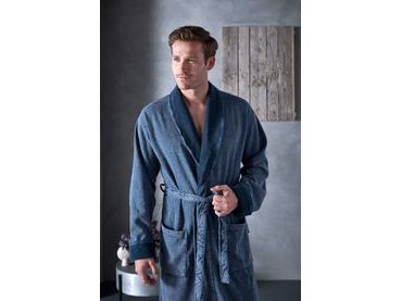 Vandyck pánský župan Utah - Faded denim