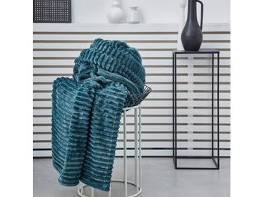 TODAY pléd Ribbed 150x200 cm Paon