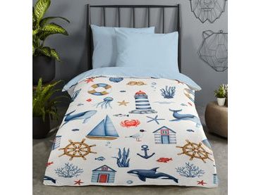 Herding obliečka bavlnený satén Lev 140x200/70x90cm