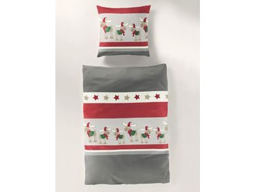 Bierbaum obliečky flanelové 3429 Moose 140x200/70x90 cm