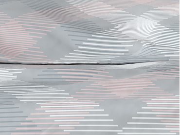 Zeitgeist povlečení 2v1 bavlněný satén a flanel 4670 140x200/70x90 cm