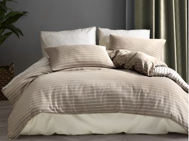 Cottonbox povlečení bambusovo-bavlněný satén Beige