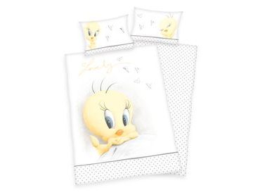 Obliečky pre bábätká Loney Tunes - Tweety 100x135/40x60cm