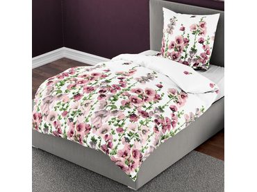 Bierbaum povlečení bavlněný satén 3682 Malva 140x200/70x90 cm
