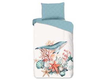 Obliečky Good Morning 100% bavlna Ocean 140x200/70x90 cm