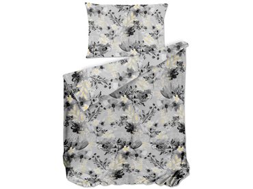 Bierbaum povlečení bavlněný satén 3725 Check Burgundy 140x200/70x90 cm