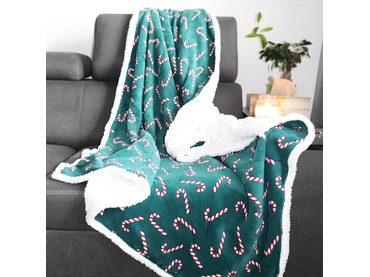 Pléd Mistral Home beránek Candy Cane 130x170 cm