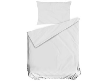 Bierbaum saténové prostěradlo Grau - světle šedá