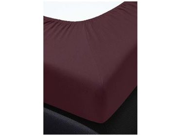 Bierbaum povlečení flanelové 3725 Check Burgundy 140x200/70x90 cm