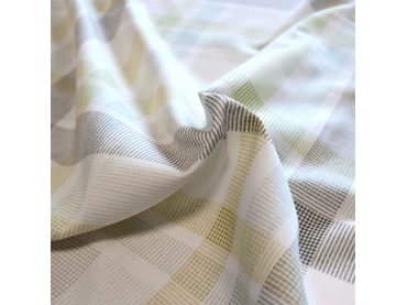 Bierbaum obliečka bavlnený satén 3327 Stripe Yellow 140x200/70x90 cm