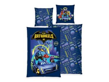 Povlečení Batwheels 140x200/70x90cm