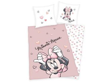 Obliečky Minnie Mouse 140x200/70x90cm