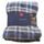 Pléd Mistral Home Flannel printed Navy check modrá 150x200 cm