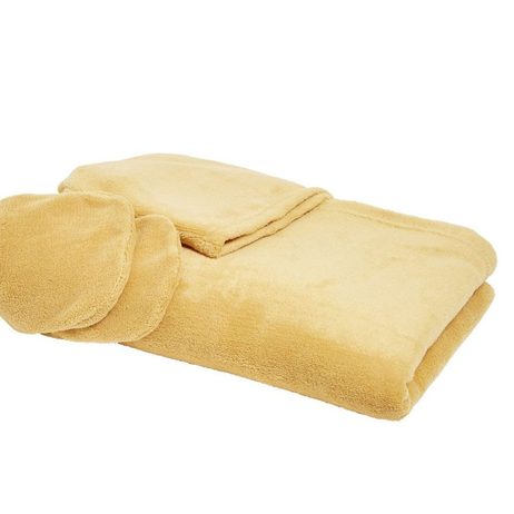 TODAY pléd / televizní deka 165x115 cm Ocre