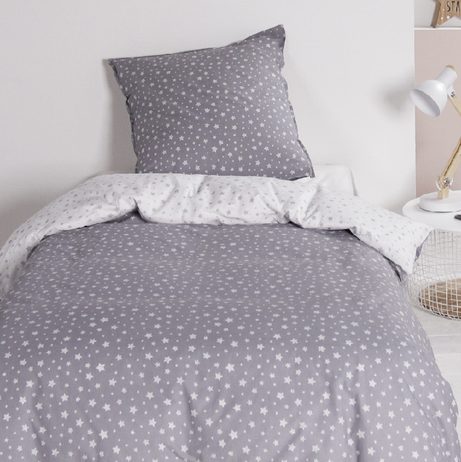 TODAY KIDS povlečení 100% bavlna Mixte Steel 140x200/63x63 cm