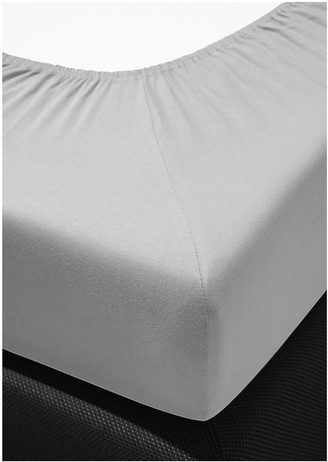 Bierbaum jersey prostěradlo sv. šedá