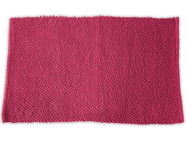 TODAY Koupelnová předložka mikrovlákno  50x80 cm Jus de myrtille - růžová