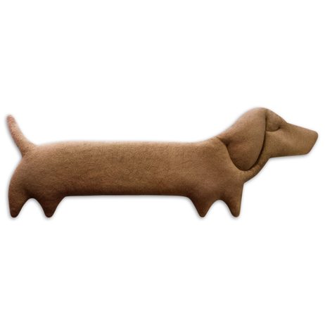 LESCHÍ Hřející polštářek Winston 52x20cm hnědá