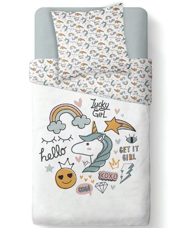 TODAY KIDS obliečka 100% bavlna Lucky 140x200/63x63 cm