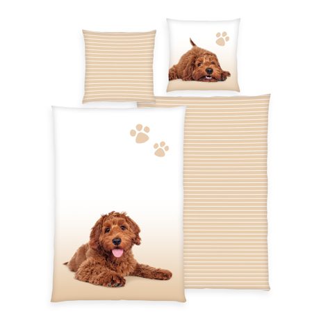 Povlečení Dogs 140x200/70x90cm