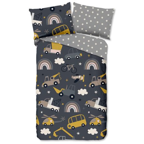 Povlečení Good Morning 100% bavlna Rush 140x200/70x90 cm