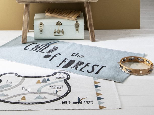 TODAY KIDS bavlněný koberec Child of the Forest 60x120 cm