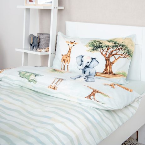 Povlečení pro miminka Safari 100x135/40x60cm