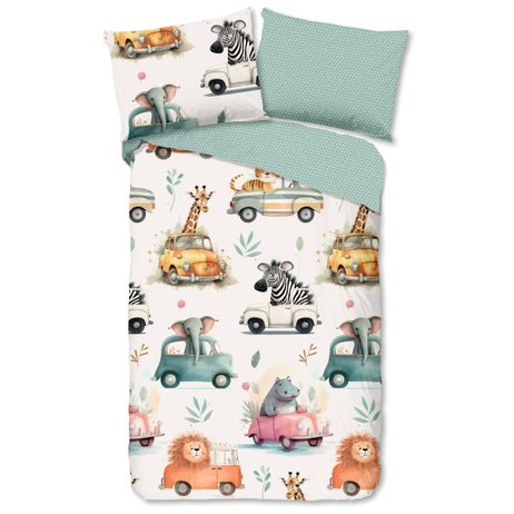 Obliečky Good Morning 100% bavlna Gogo 140x200/70x90 cm