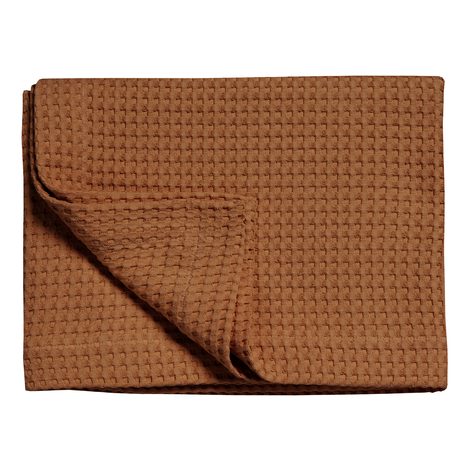 Vandyck Luxusní přehoz na postel Home Piqué waffle Cognac