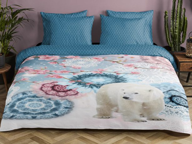 Designové povlečení HIP flanel 30093 KODIAK 140x200/70x90 cm