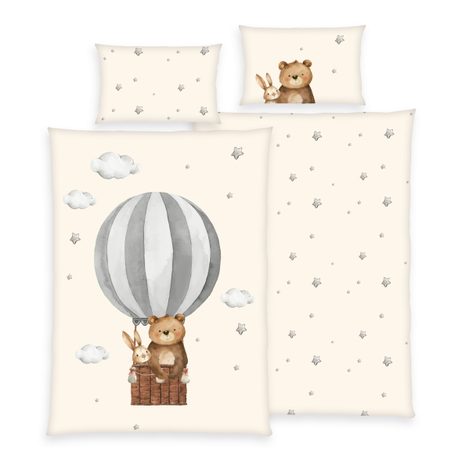 Povlečení pro miminka Balón 100x135/40x60cm