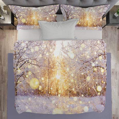 3D talianská obliečka 100% bavlna Alba