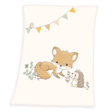 Dečka pro miminka Forest Friends 75x100 cm