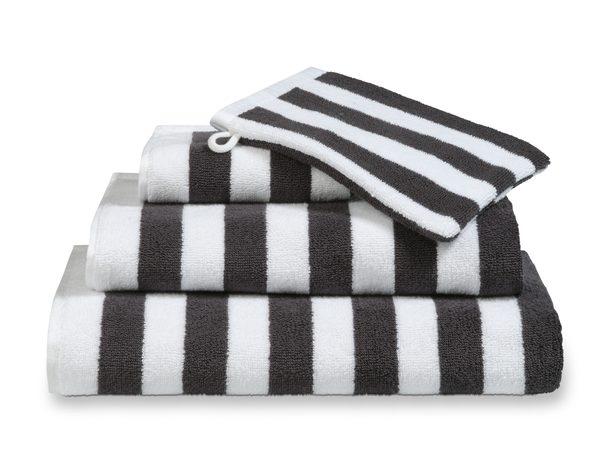 Vandyck Ručník Verona Stripes Off black