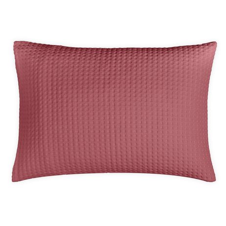 Vandyck Luxusní povlak na polštář Home Piqué waffle 40x55cm Wild rose
