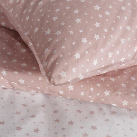 TODAY KIDS obliečka 100% bavlna Mixte Light Pink 140x200/63x63 cm