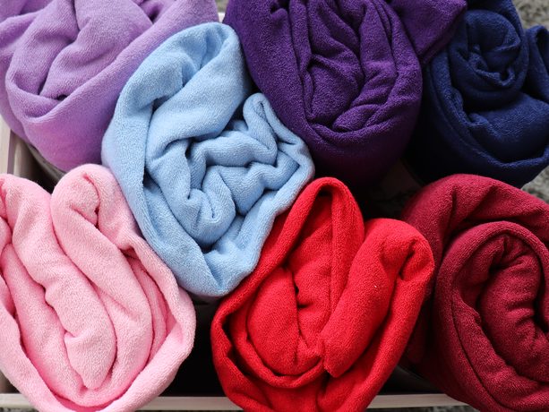 Homeville froté prostěradlo české výroby světle modrá 30cm výška