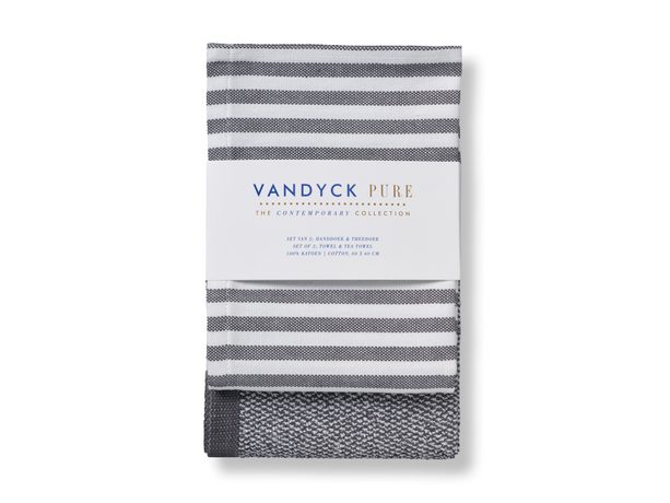 Vandyck Sada utierok na riad 2ks 60x60 cm Off black
