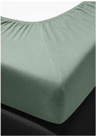 Bierbaum jersey prostěradlo celadon