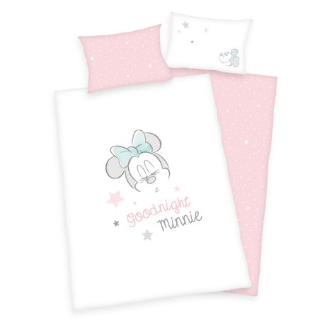 Obliečky pre bábätká Minnie Mouse 100x135/40x60cm