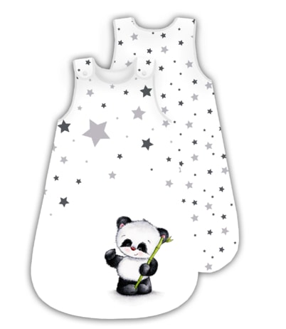 Spací pytel Panda hvězdičky 90x45 cm