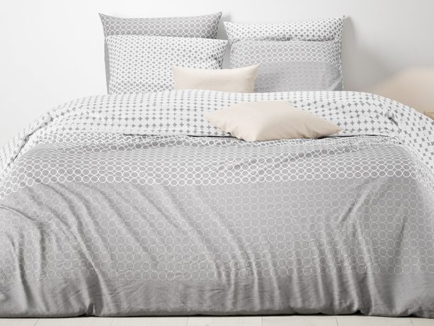 Mistral Home obliečka 100% bavlna Domas sivobéžová